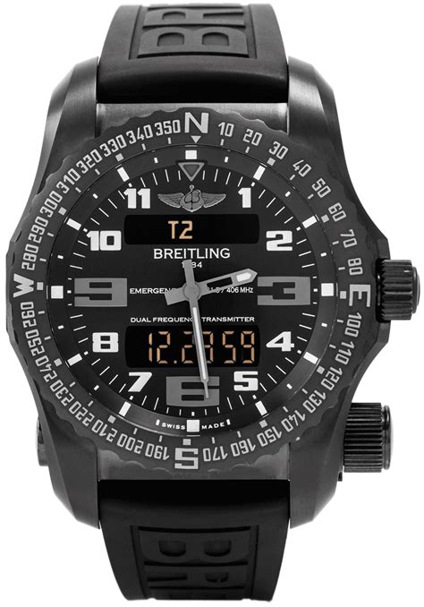 breitling notfall i|Breitling titanium emergency watch.